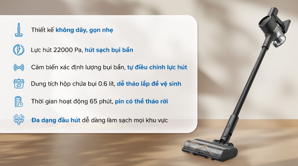 Máy hút bụi không dây Dreame R10 Pro