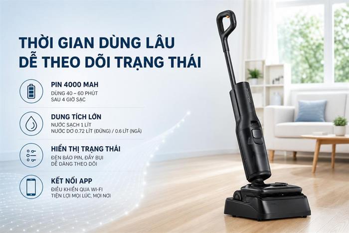 Máy hút bụi lau nhà Roborock F25 ACE Pro
