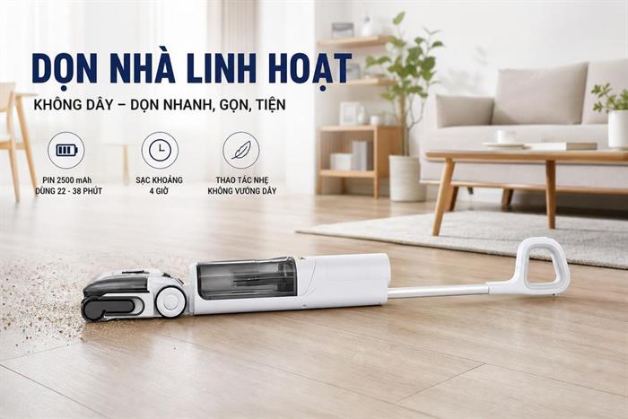 Máy hút bụi lau nhà Roborock F25 RT Gen 2