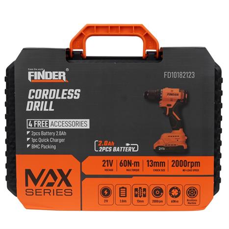 Máy khoan pin Finder FD10182123 21V