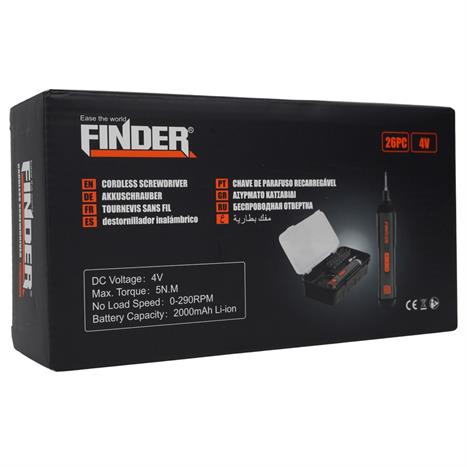 Máy vặn vít pin Finder 197372 4V