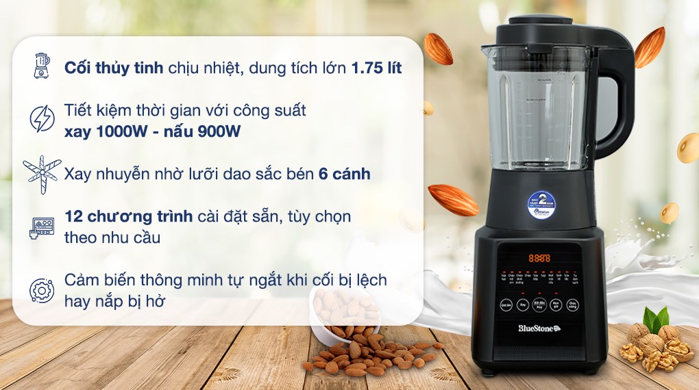 Máy làm sữa hạt đa năng BlueStone BLB-6036