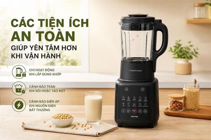 Máy làm sữa hạt đa năng Joyoung JHSB-161