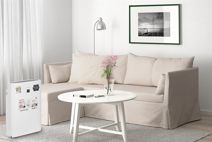 Máy lọc không khí tạo ẩm Sharp KI-N40V-W 29W
