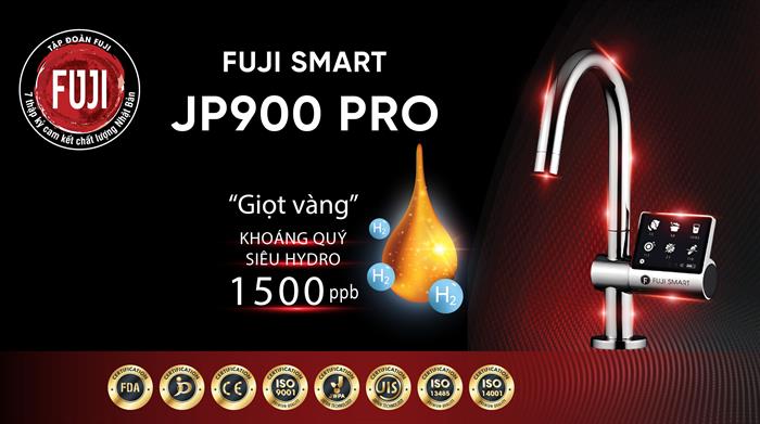 Máy lọc nước điện giải ion kiềm Fuji Smart JP900 Pro 9 tấm điện cực