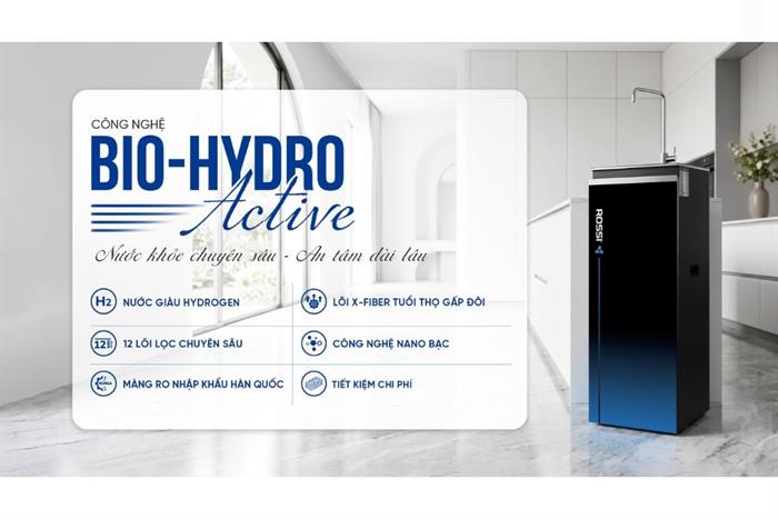 Máy lọc nước RO Hydrogen Rossi RA-75D 12 lõi