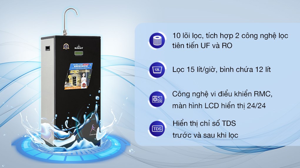 Máy lọc nước RO ROBOT SPRING-X10GUR 10 lõi