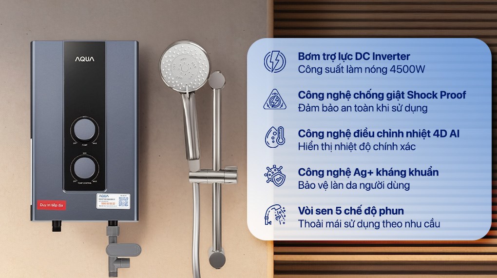 Máy nước nóng trực tiếp Stiebel Eltron 4500W DS 45 EC