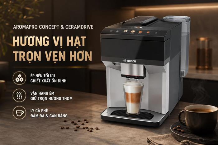 Máy pha cà phê Bosch TPE40307