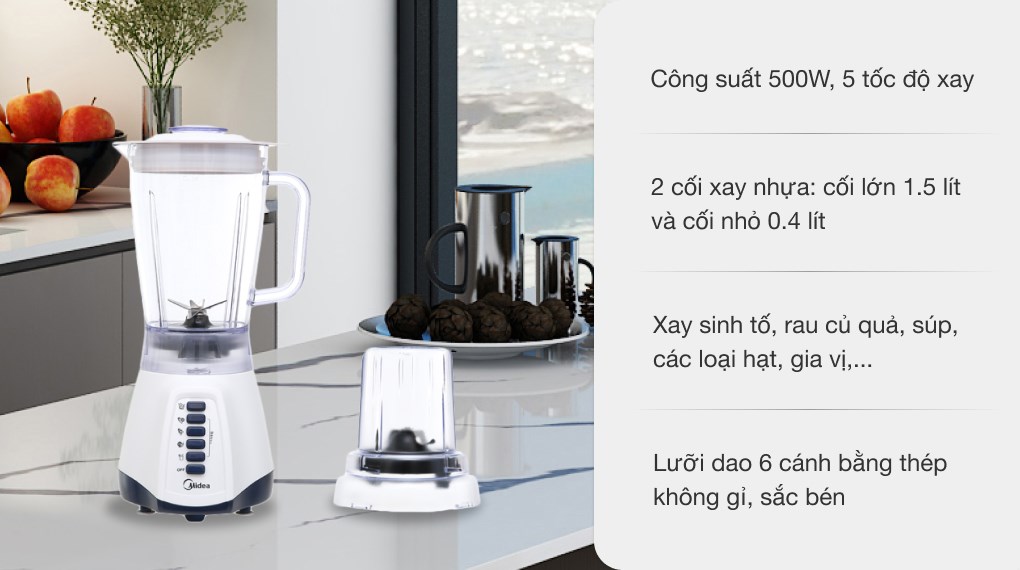 Máy xay sinh tố đa năng Midea MJ-BL50