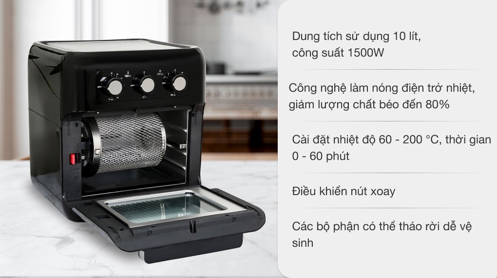 Nồi chiên không dầu Hawonkoo 10 lít AFH-106