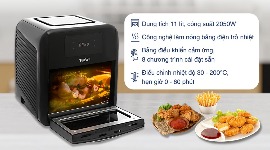 Lò chiên không dầu Tefal 11 lít FW501815
