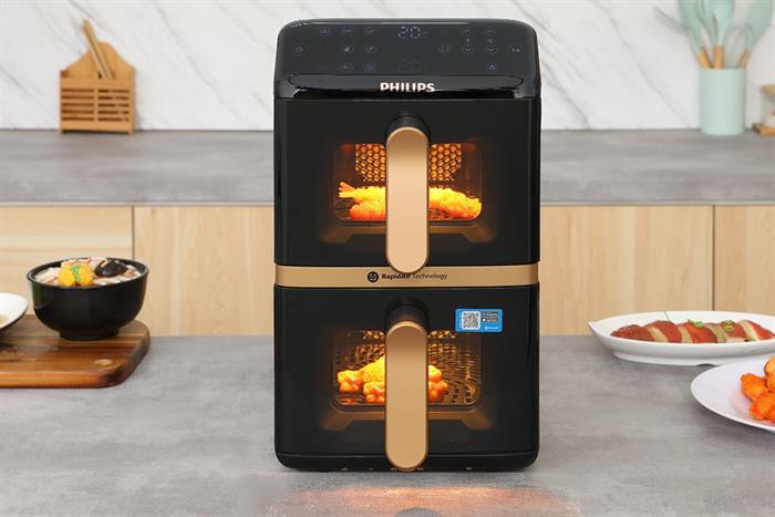 Nồi chiên không dầu Philips 10 lít NA462/70
