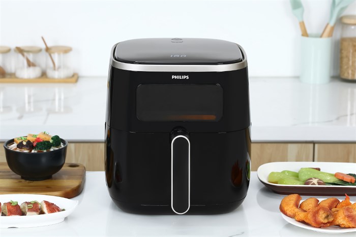 Nồi chiên không dầu Philips 5.6 lít HD9257/80