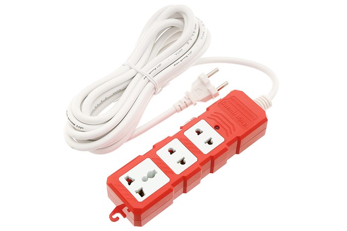 Ổ cắm điện Điện Quang 3 lỗ 5m ĐQ ESKHP 3RW