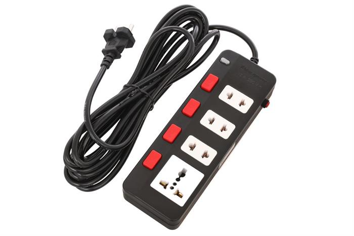 Ổ cắm điện Điện Quang 4 lỗ 5m ECO 4SBW