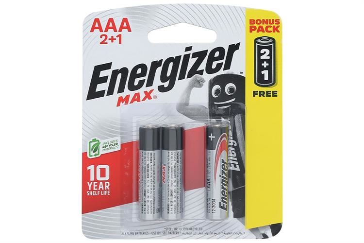 Pin AAA 3 viên Energizer Max E92BP2+1