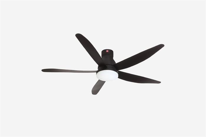 Quạt trần KDK 5 cánh U60FWS(BK) 59W
