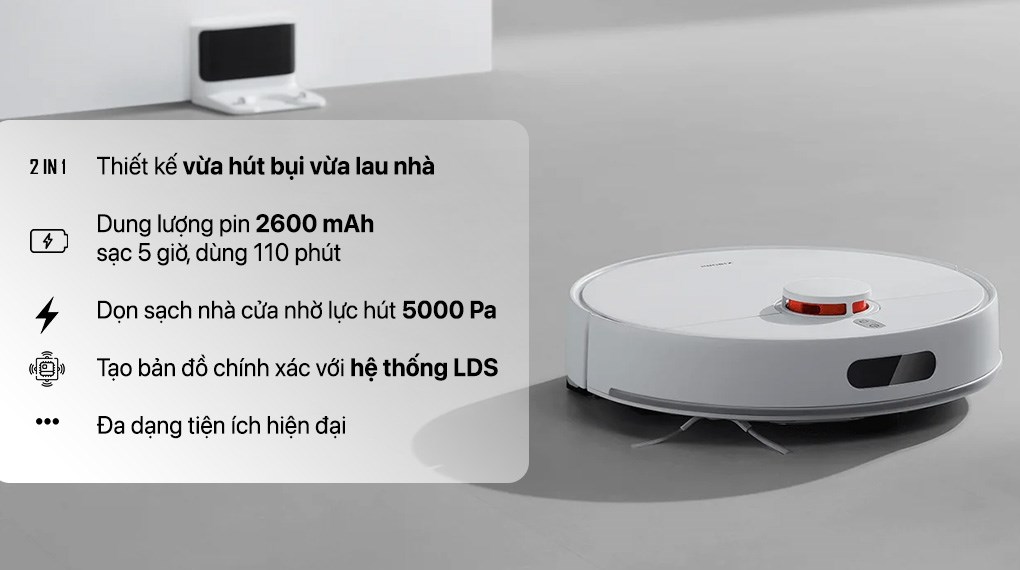Robot hút bụi lau nhà Xiaomi S40C EU