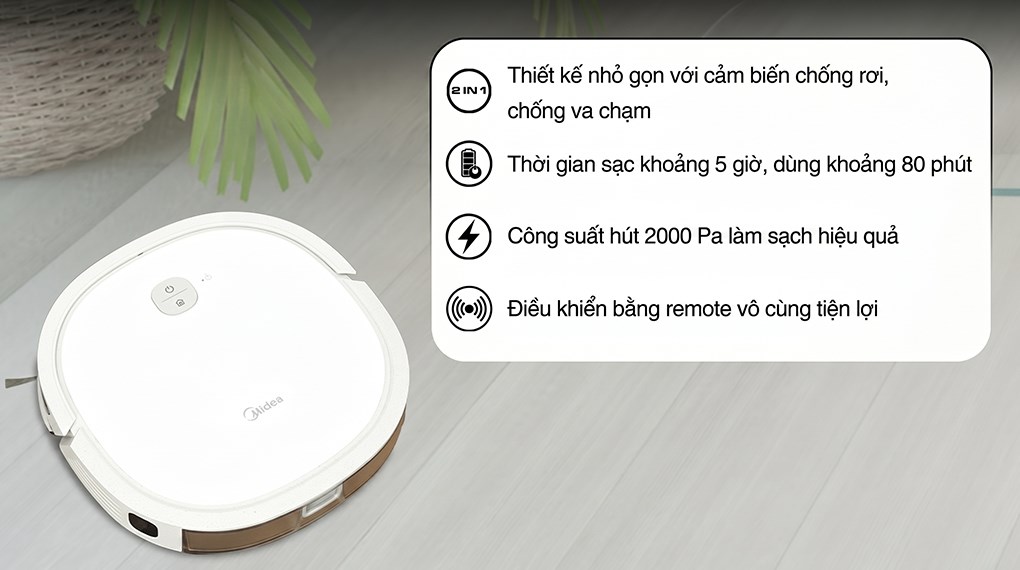 Robot hút bụi Midea M3L