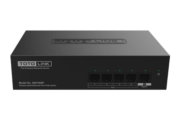 Thiết bị chuyển mạch Switch Totolink 2 Cổng SW1008P