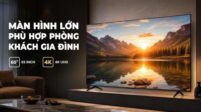 Google Tivi QLED TCL 4K 65 inch 65P7L