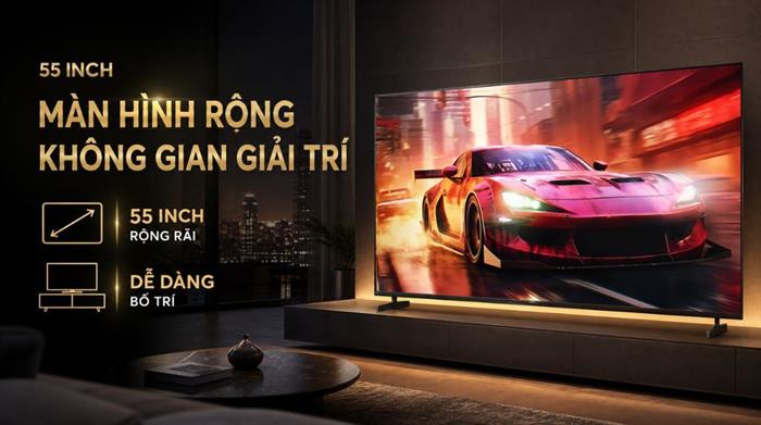 Google Tivi Sony 4K 55 inch K-55XR33VM2