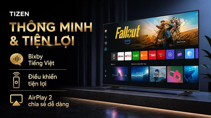 Smart Tivi Crystal UHD Samsung AI 4K 43 inch UA43U8000H