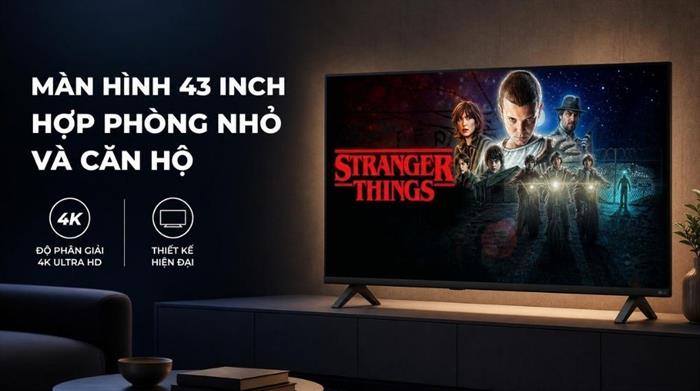 Smart Tivi LG AI 4K 43 inch 43NU855BPSA