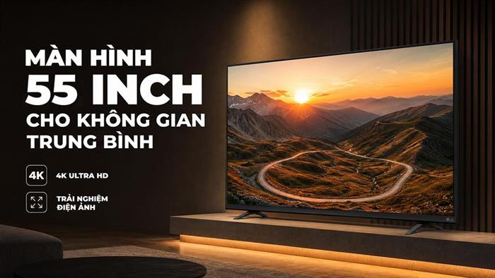 Smart Tivi LG AI 4K 55 inch 55NU855BPSA