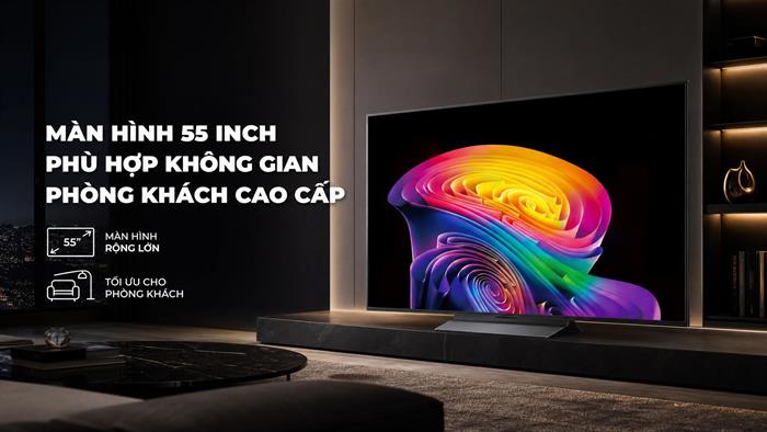 Smart Tivi OLED LG AI 4K 55 inch OLED55C6PSA