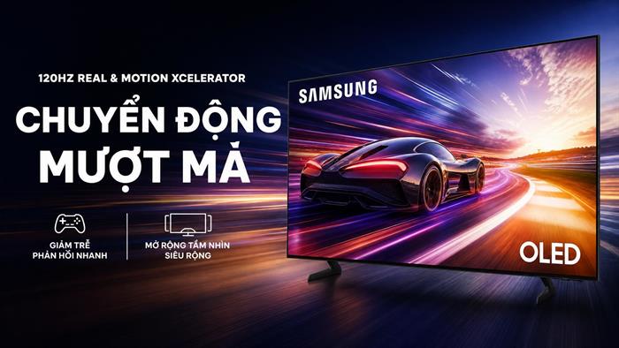 Smart Tivi OLED Samsung AI 4K 65 inch QA65S85HA