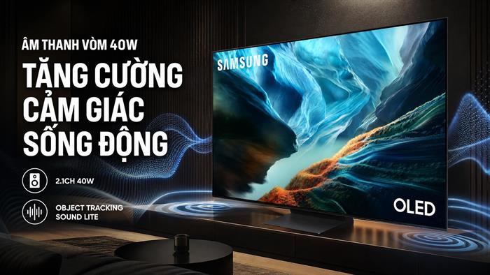 Smart Tivi OLED Samsung AI 4K 65 inch QA65S90HA