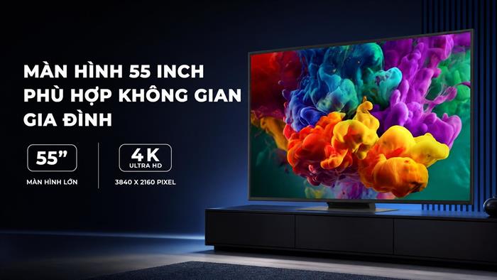 Smart Tivi QNED LG AI 4K 55 inch 55QNED86BSA