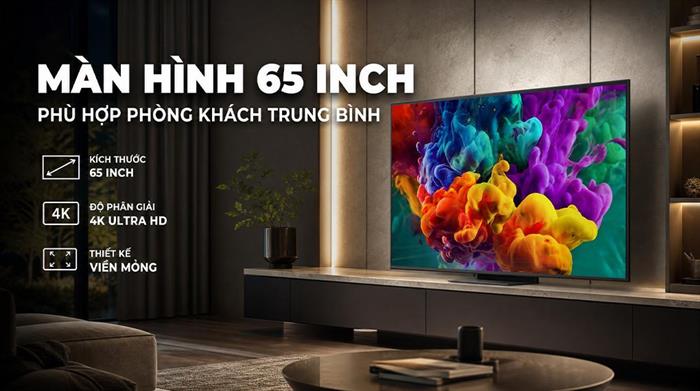 Smart Tivi QNED LG AI 4K 65 inch 65QNED86BSA