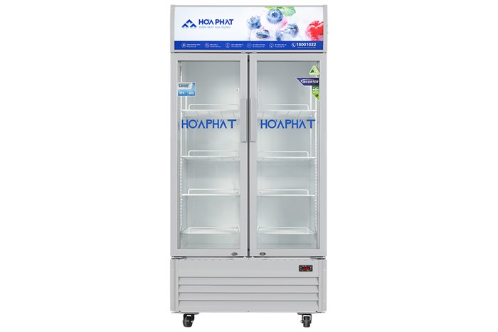 Tủ mát 2 cánh Hòa Phát Inverter 526 lít HSR D8526