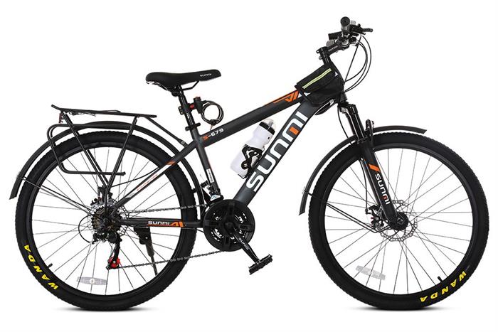 Xe đạp địa hình Sunmi S-679 26 inch - Xám