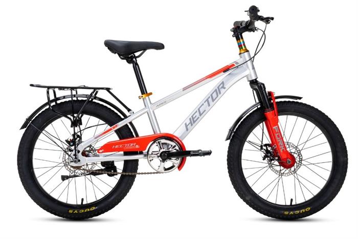 Xe đạp trẻ em nam Hector Ares 2B 20 inch Xám Đỏ