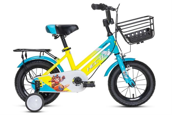 Xe đạp trẻ em nam Hector Polo 12 inch Xanh
