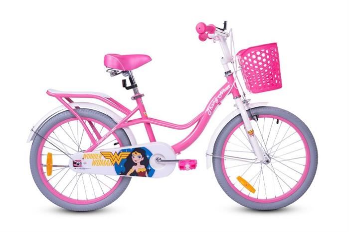 Xe Đạp Trẻ Em Nữ Thống Nhất Wonder Woman 20 inch Hồng