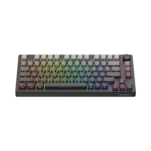 Bàn phím cơ Gaming DAREU EK75 PRO Cloudy Aqua (Đen Xám)
