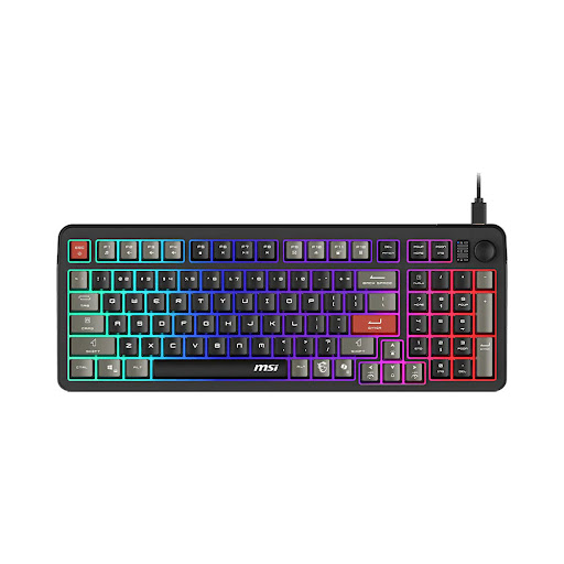 Bàn Phím Giả Cơ Gaming MSI FORGE GK110 US Membrane (S11-04US2E1-HH9) (Đen)