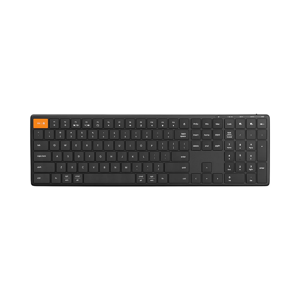 Bàn phím không dây HyperWork HyperOne Gen 3 Plus HPW-KB1-G3.PLUS-BLK (Đen)