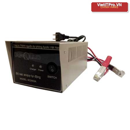 Bộ sạc Ắc quy tự động APOLLO AP2405A 24V 5A