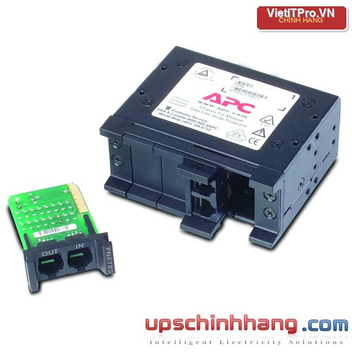 Khay gắn Module chống sét lan truyền APC (PRM4) 4 cổng, 1U
