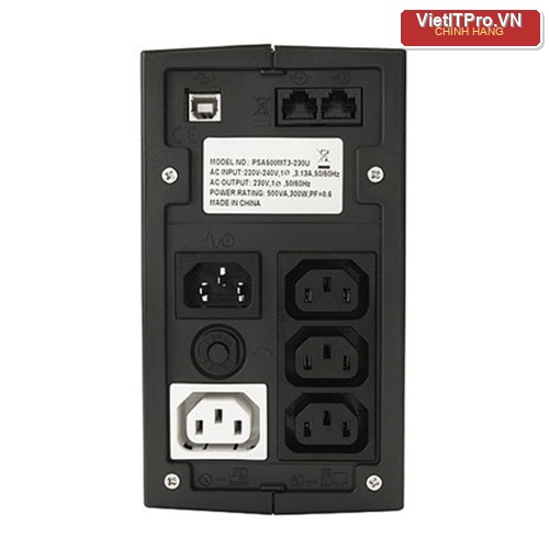 UPS Vertiv PSA650MT3230U 650VA (Cho Máy Tính)
