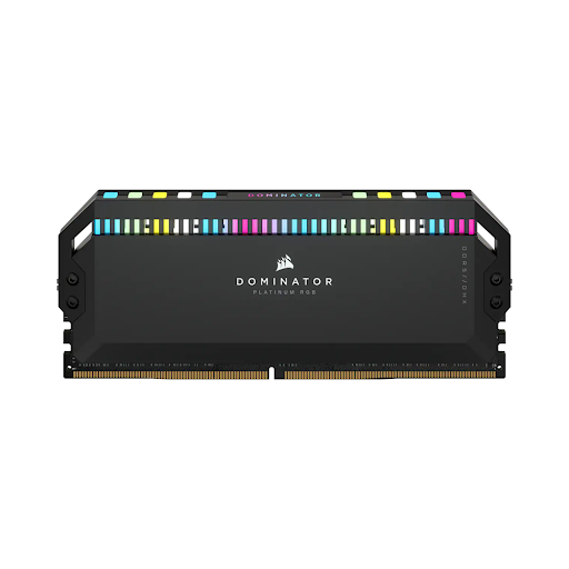 Bộ nhớ/ RAM Corsair Dominator Platinum RGB 64GB (2x32GB) DDR5 5200MHz Black 1.25V (CMT64GX5M2B5200C40)