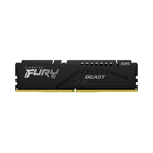 Bộ nhớ/ Ram Kingston FURY Beast Black 16GB (1x16GB) DDR5 4800MHz (KF548C38BB-16)