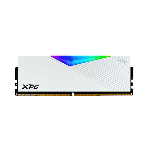 Bộ nhớ trong/ RAM Desktop ADATA XPG Lancer DDR5 16GB 6000Mhz White RGB (AX5U6000C3016G-CLARWH)