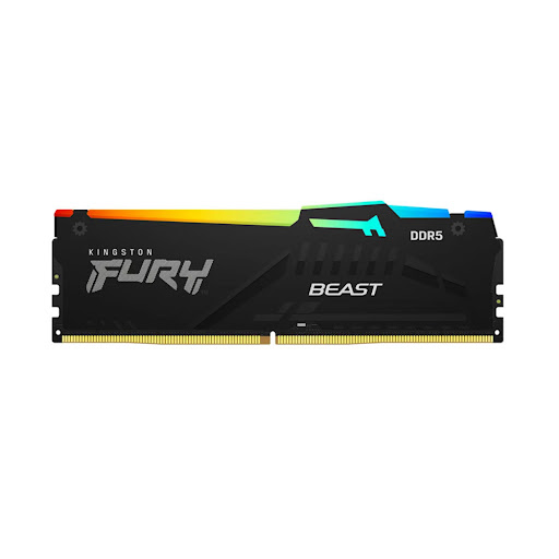Bộ nhớ trong/ RAM Desktop Kingston FURY Beast RGB EXPO 32GB (1x32GB) DDR5-6000 Black (KF560C36BBE2A-32)